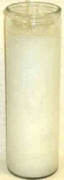 White Seven Day Candle